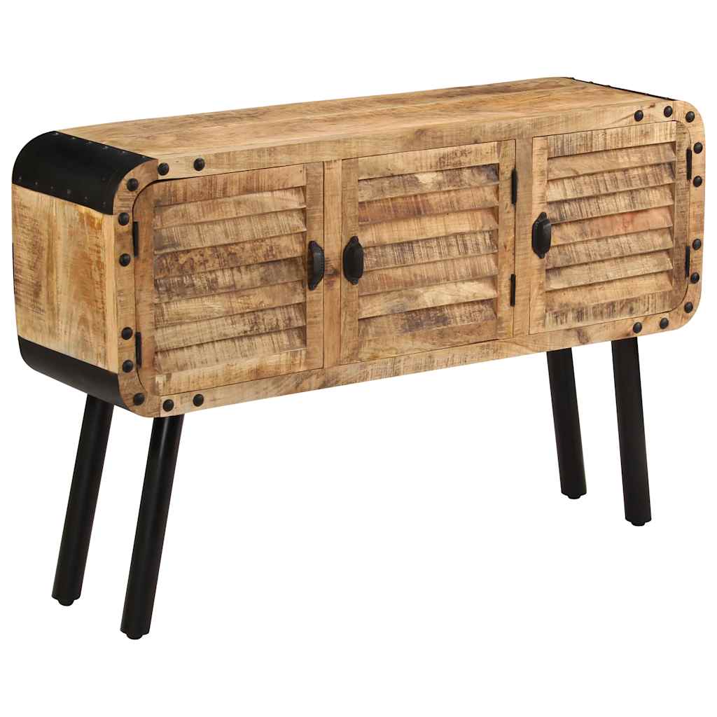Vidaxl dressoir 120x30x76 cm massief mangohout