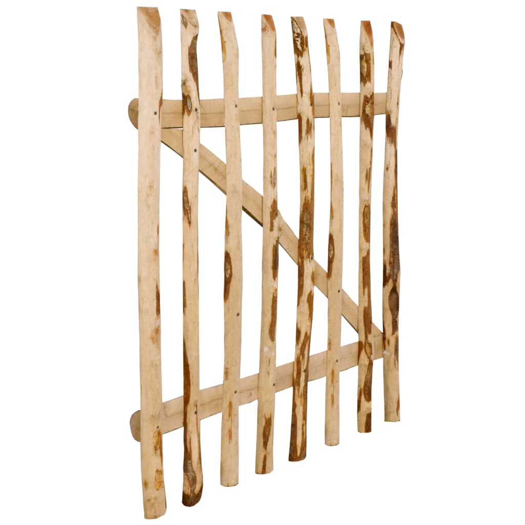 Vidaxl -Port nur 100x120 cm Haselholz Holz