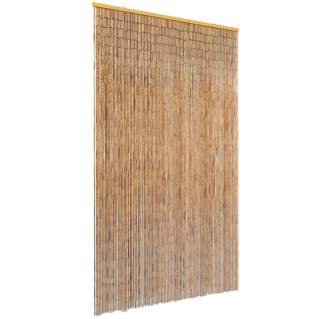Vidaxx Fliegenvorhang 120x220 cm Bambus