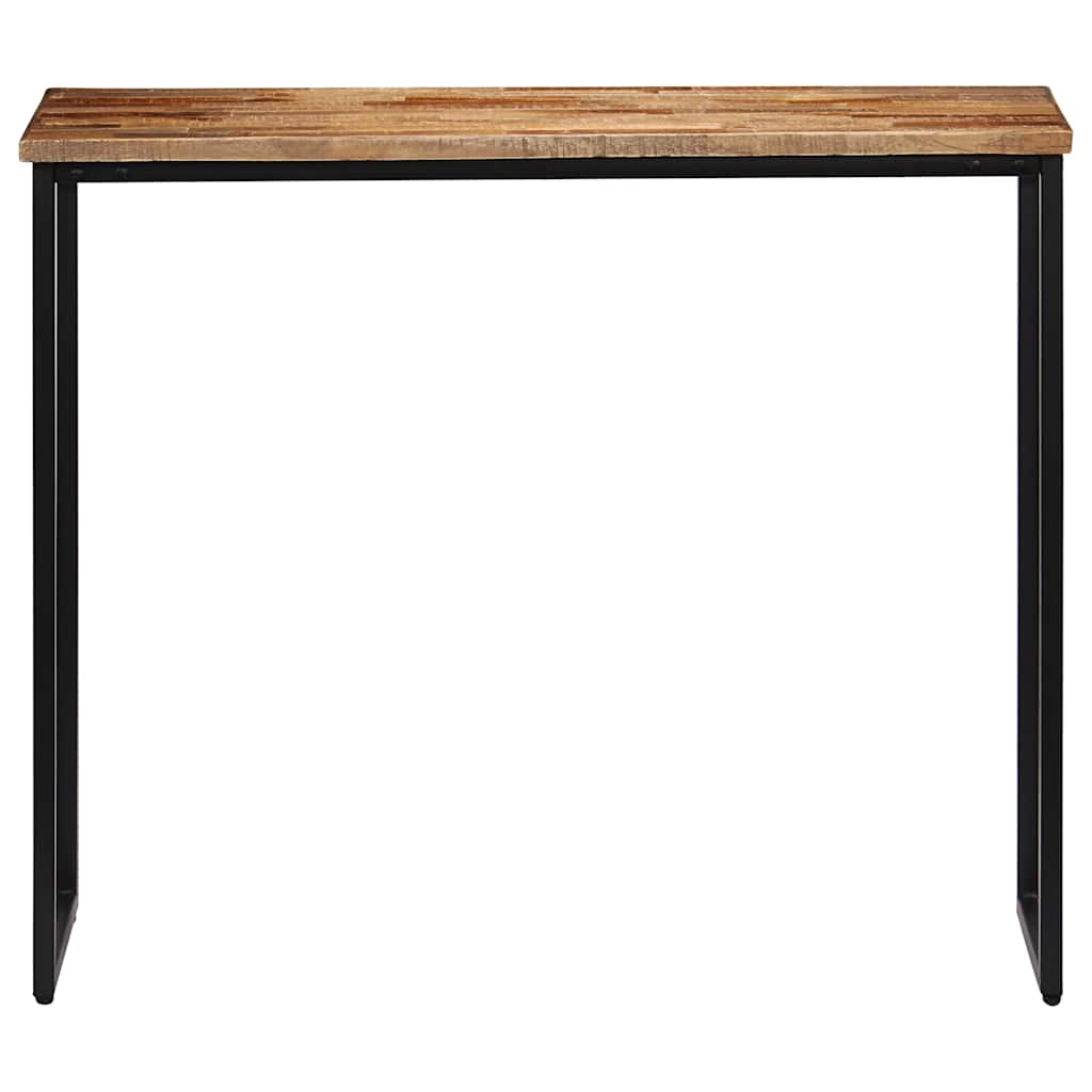 Vidaxl wandtafel 90x30x76 cm massief gerecycled teakhout