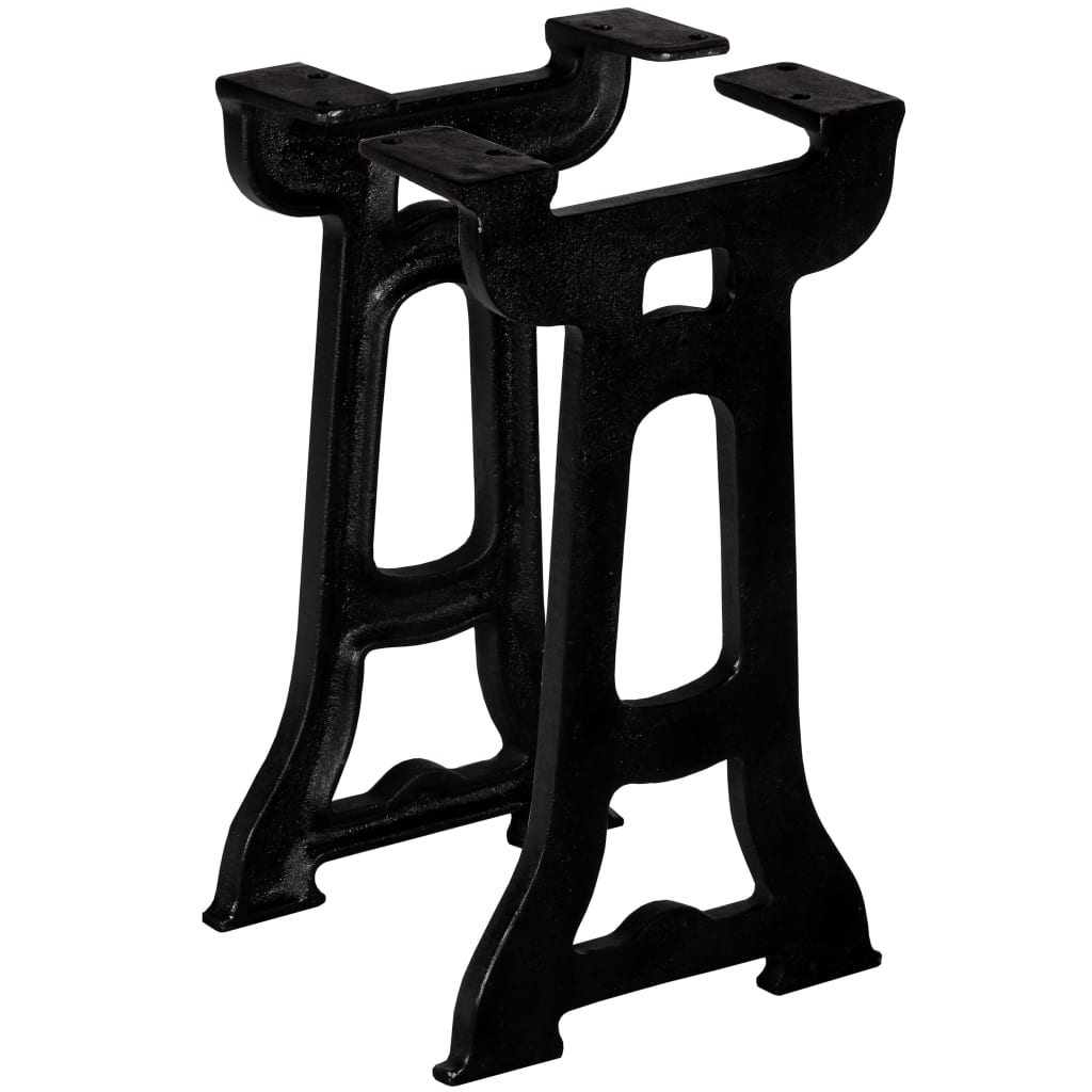 Vidaxl bankpoten 2 st y-frame gietijzer