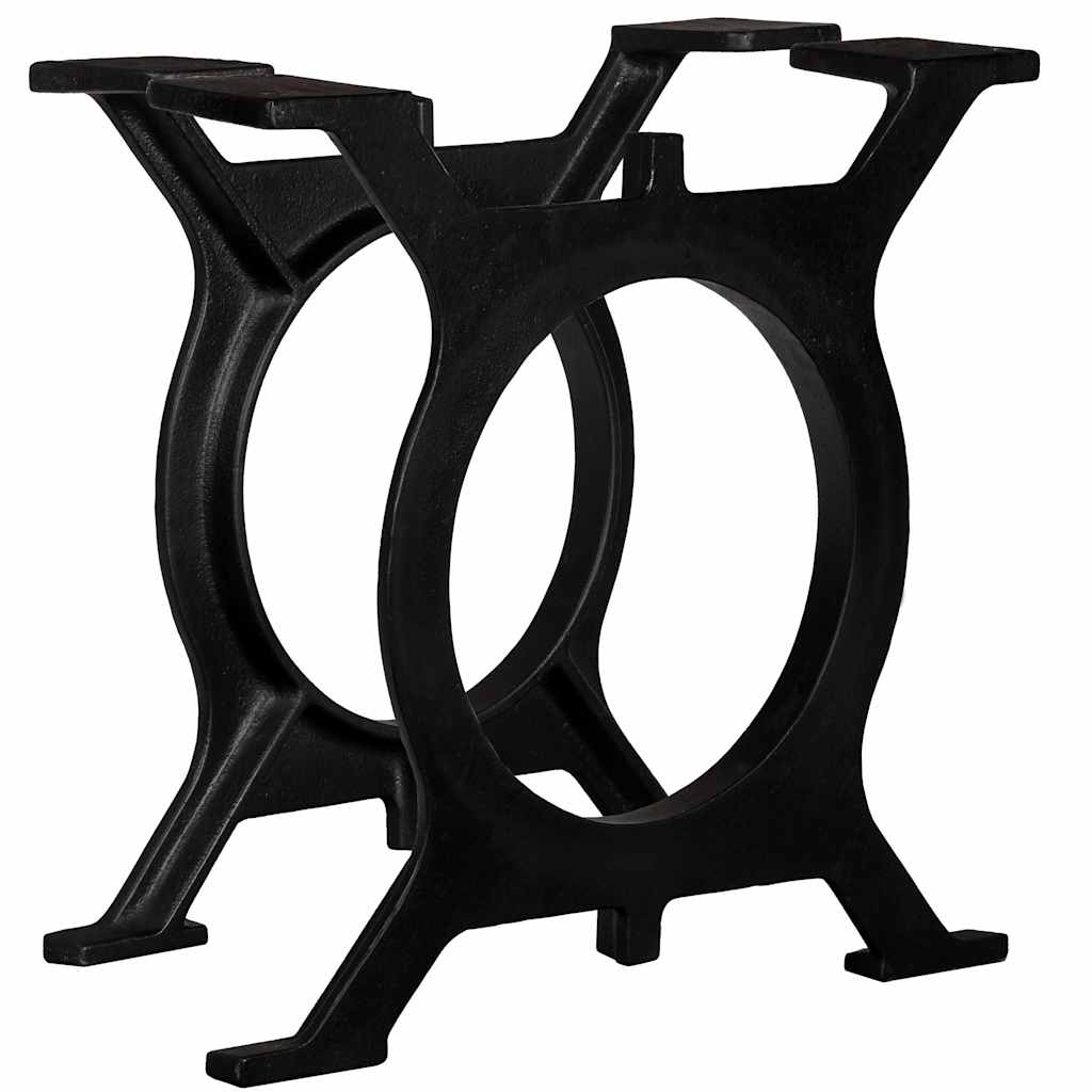 Vidaxl salontafelpoten 2 st o-frame gietijzer