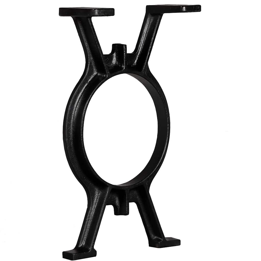 Vidaxl bankpoten 2 st o-frame gietijzer