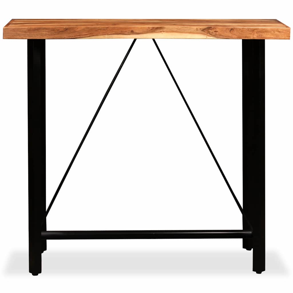 Vidaxl bartafel 120x60x107 cm massief acaciahout