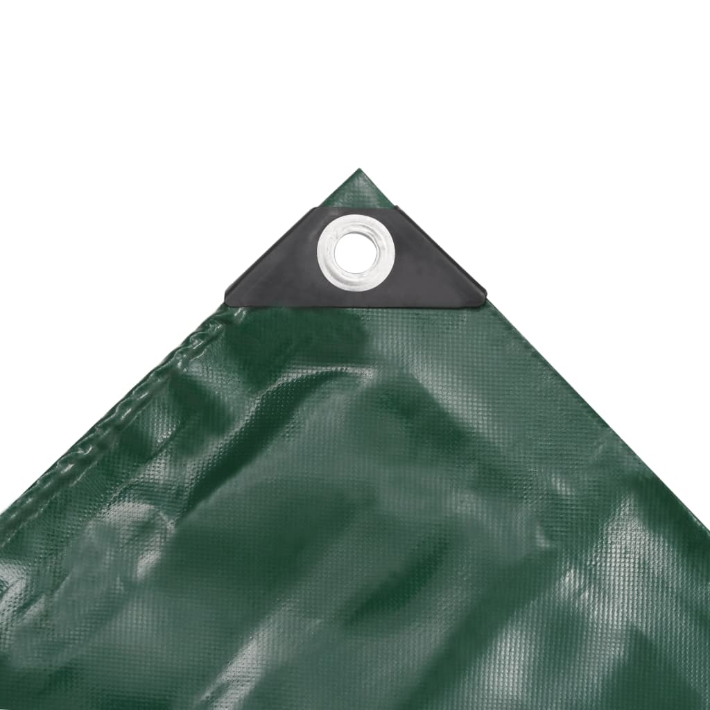 Vidaxl -Gerät Segel 650 g m² 4x4 m grün