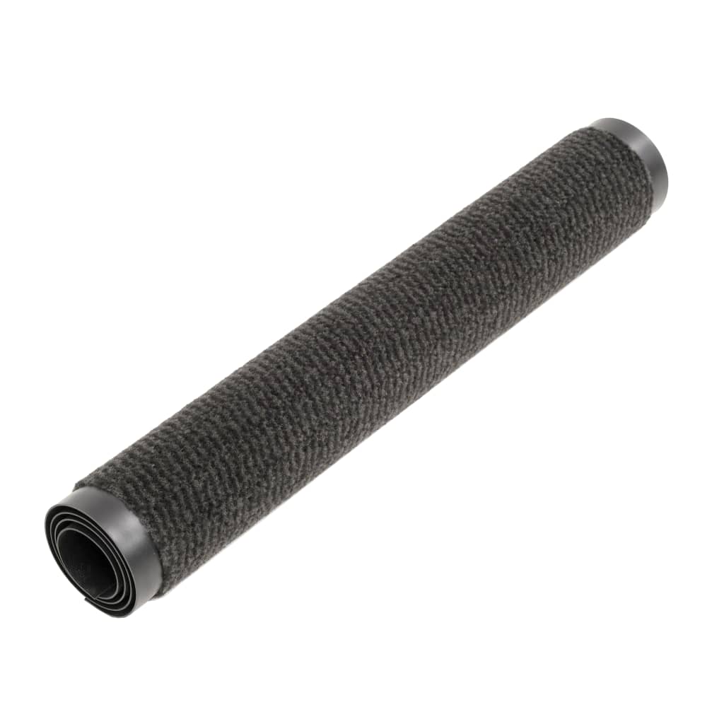 Vidaxl droogloopmat rechteckige Tufting 60x90 cm Schwarz