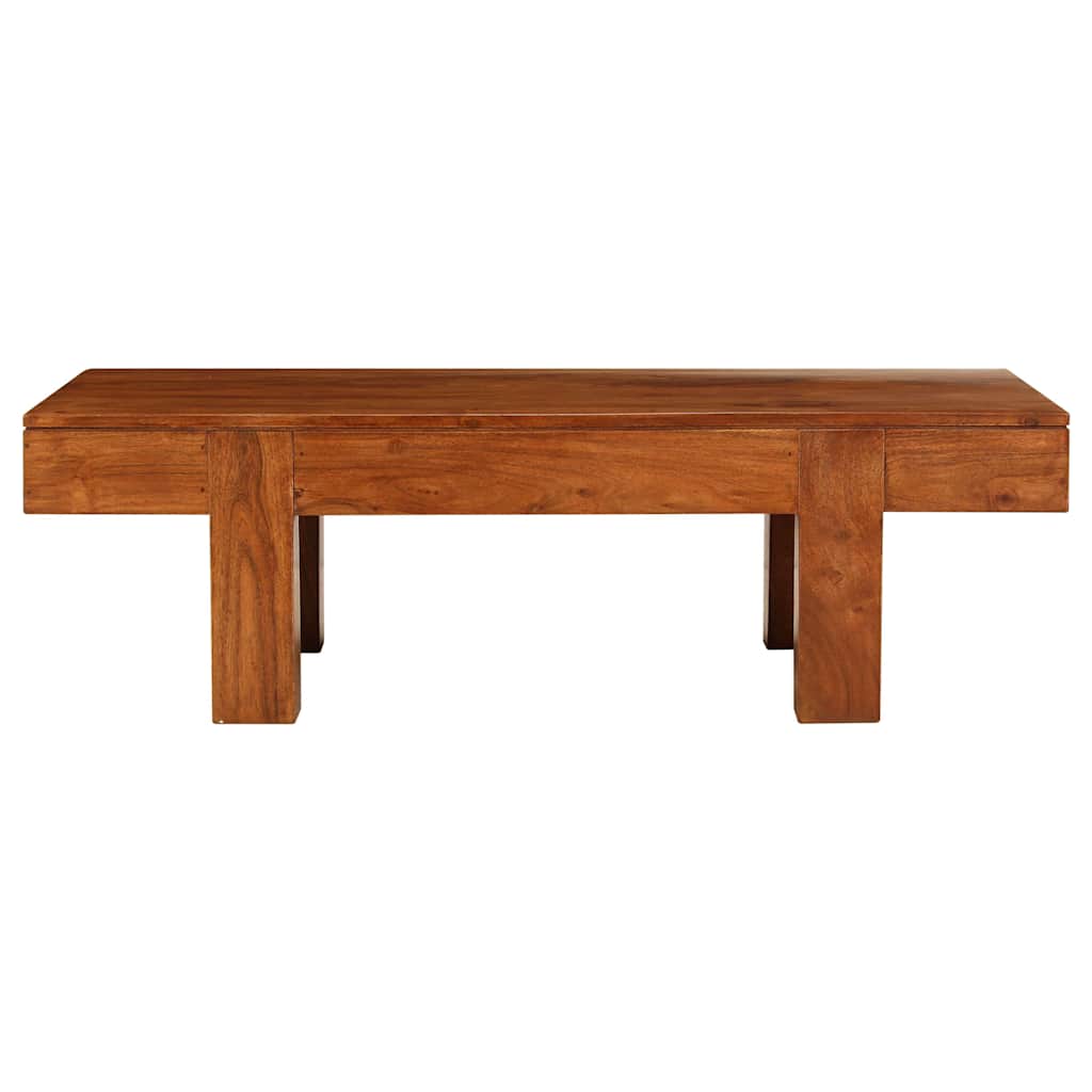 Vidaxl salontafel 100x50x30 cm massief acaciahout met honingafwerking