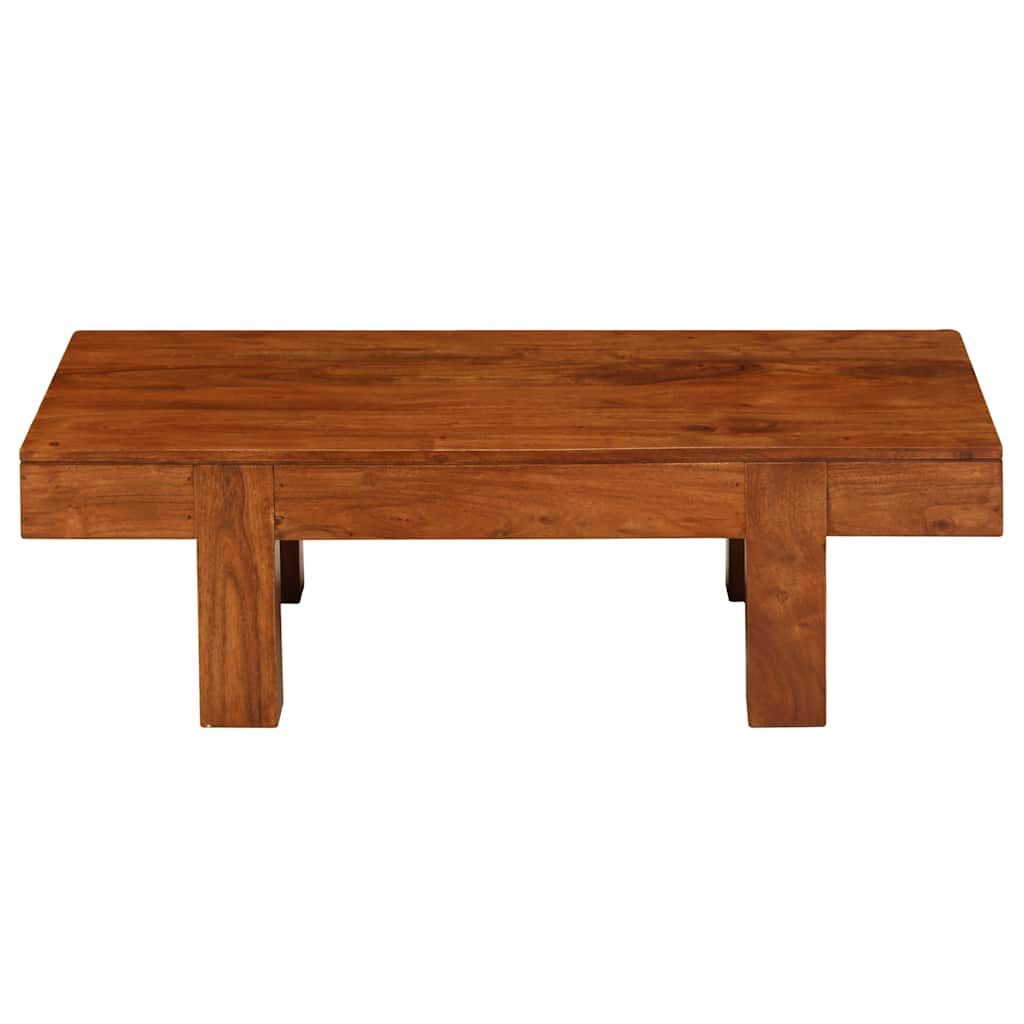 Vidaxl salontafel 100x50x30 cm massief acaciahout met honingafwerking