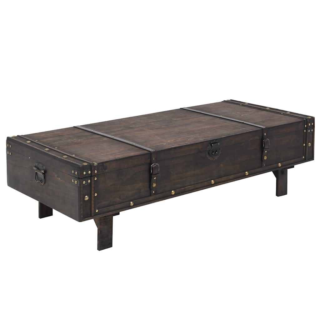 Vidaxl salontafel vintage stijl 120x55x35 cm multiplex