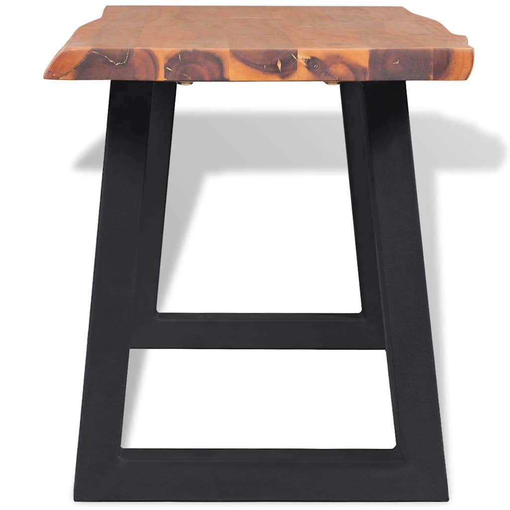 Vidaxl bankje 145 cm massief acaciahout