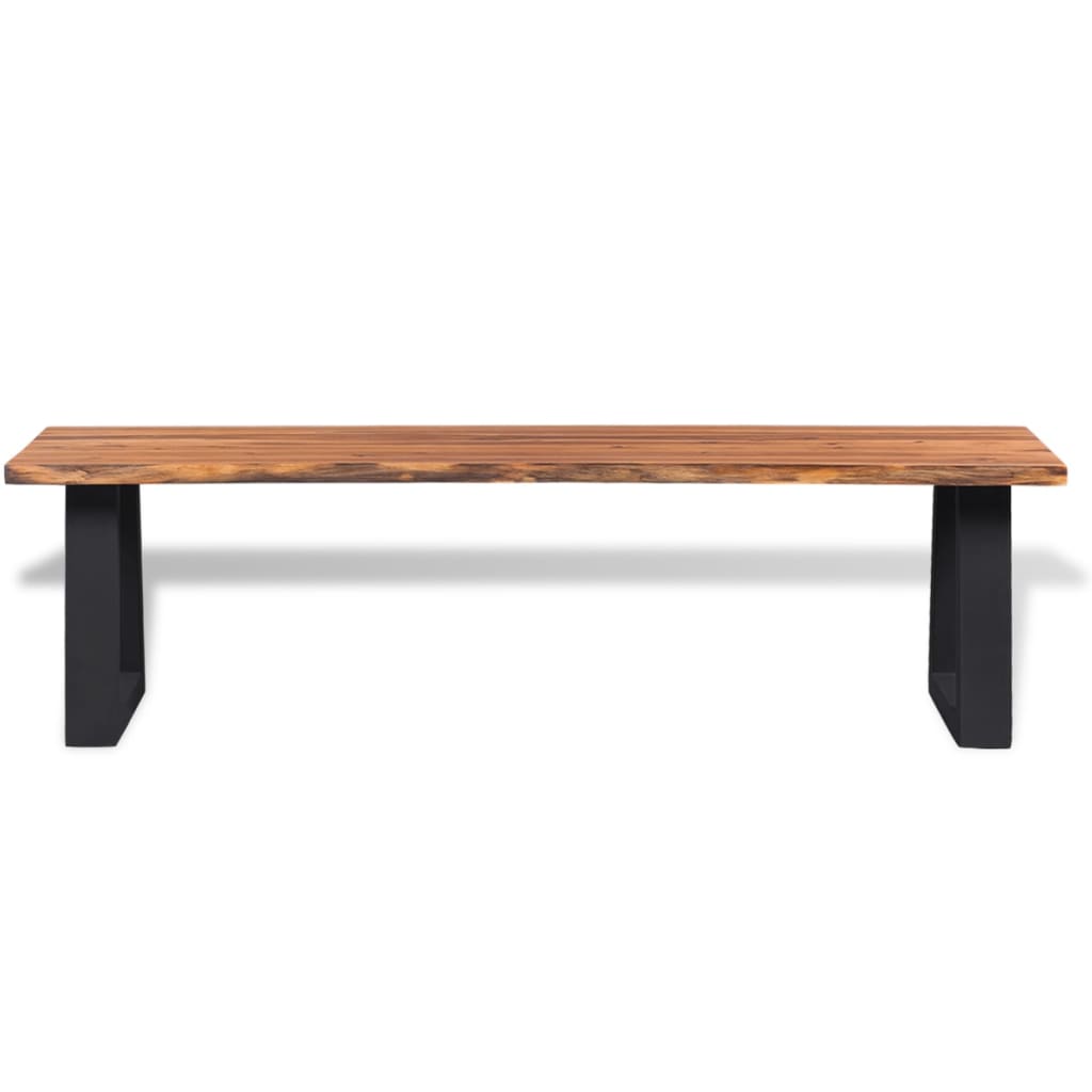 Vidaxl bankje 160 cm massief acaciahout