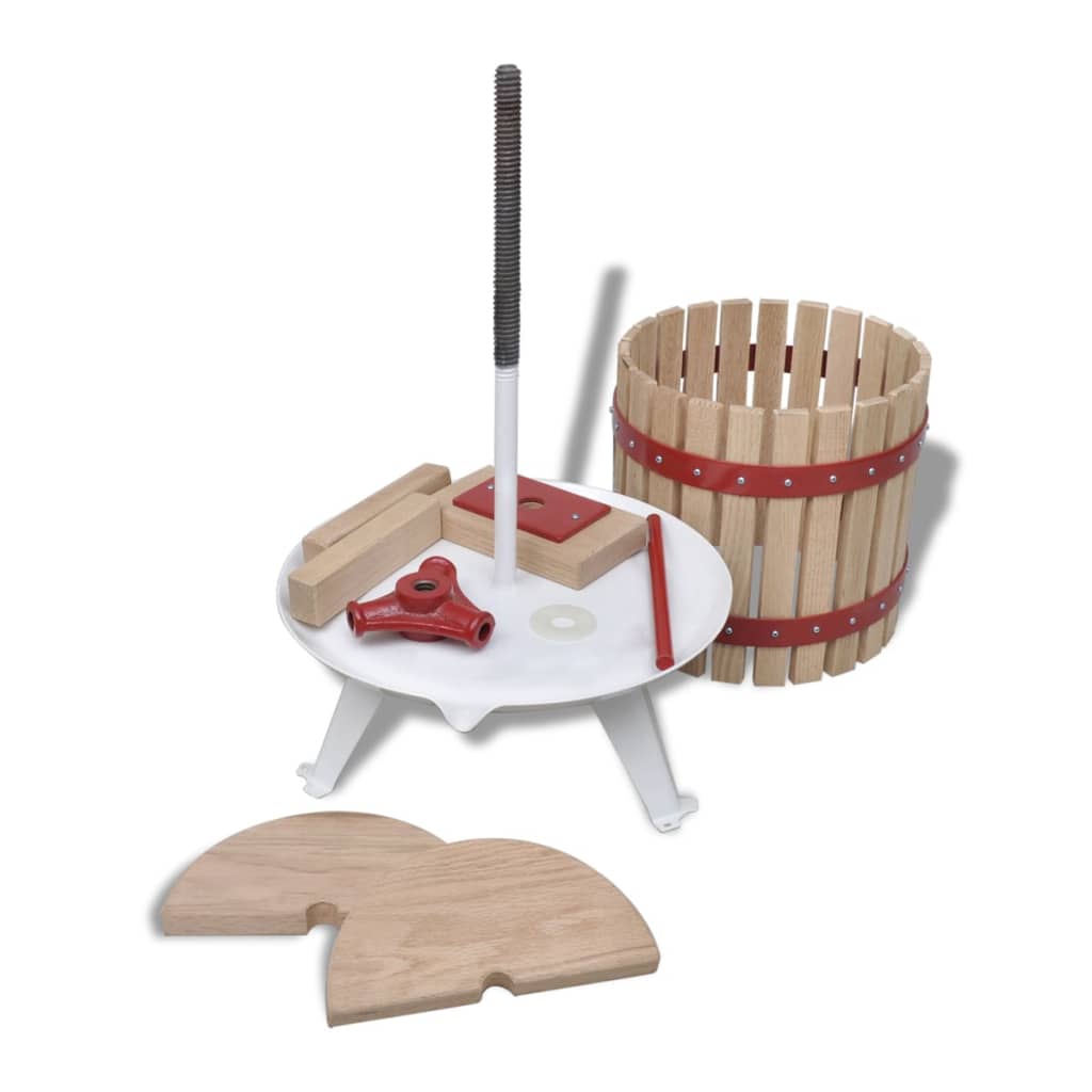 Vidaxl Frucht- und Weinpresse 6 l