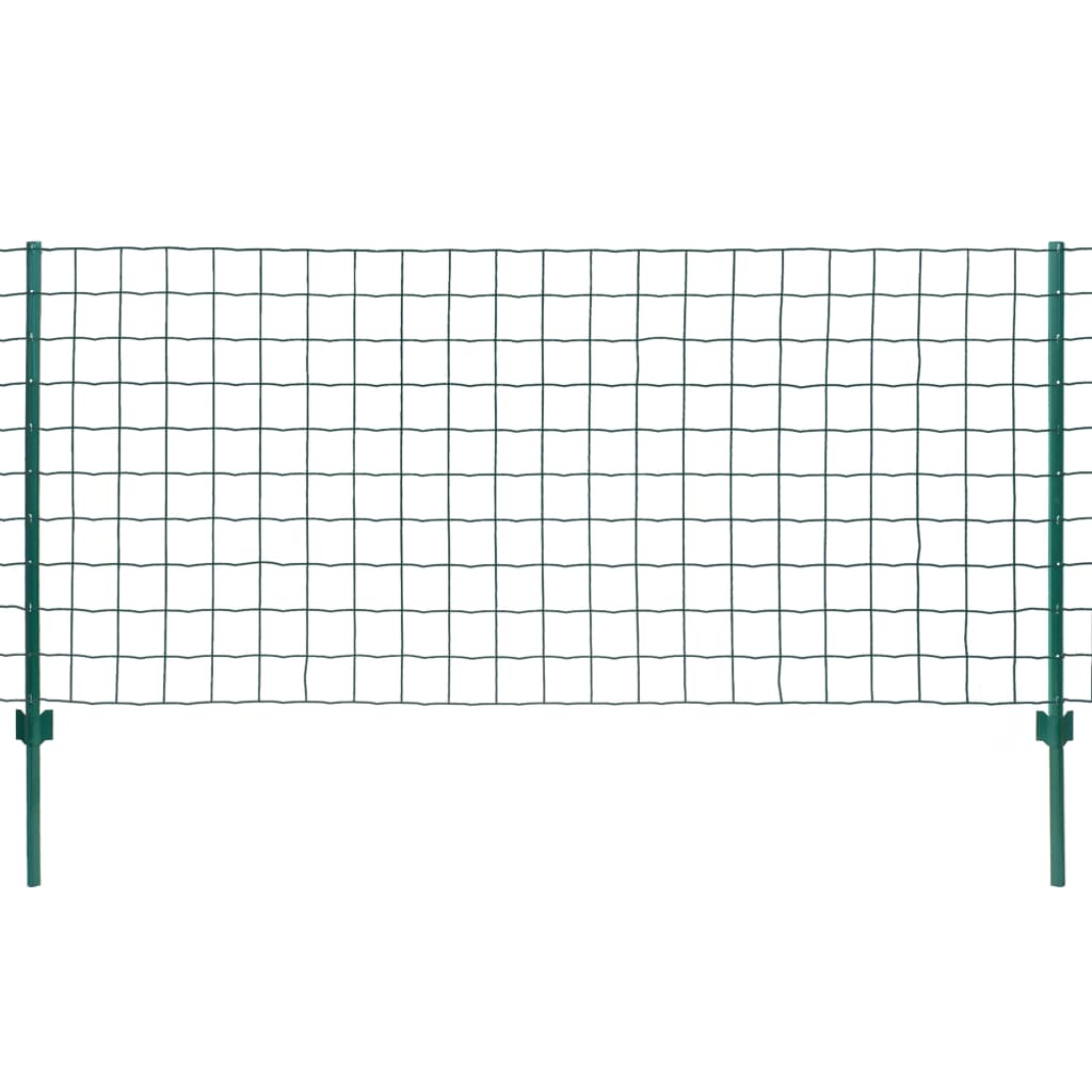 Vidaxl Euro HEK 20x1,2 m Stahlgrün