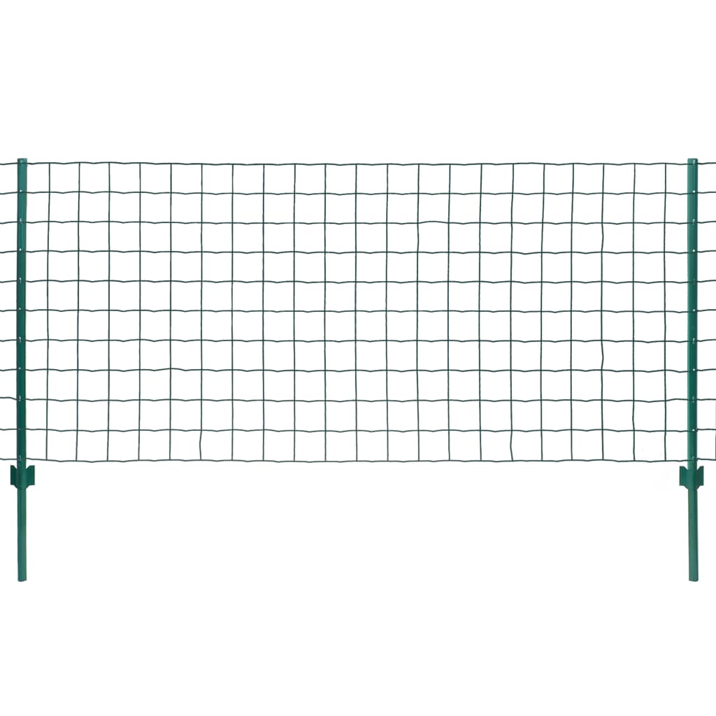 Vidaxl Euro HEK 20x1 m Stahlgrün