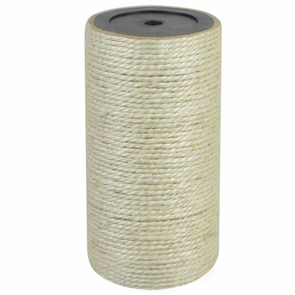 Vidaxl -Katzenkratzer nach 8x15 cm 8 mm Beige