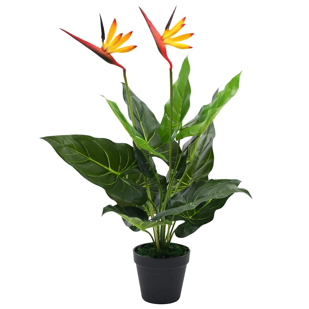 VIDAXL Künstliche Pflanzenparadise Vogelblume 66 cm