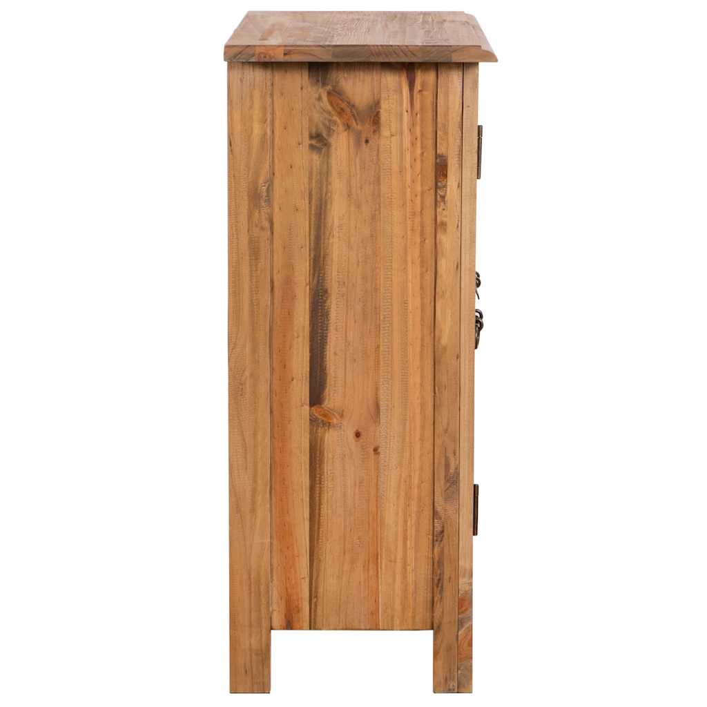 Vidaxl badkamerkastje 59x32x80 cm massief grenenhout
