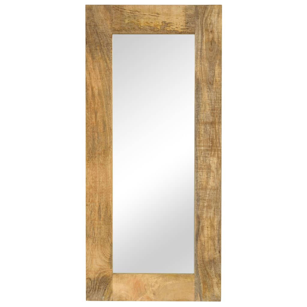 Vidaxl Mirror 50x110 cm Festes Mangoholz