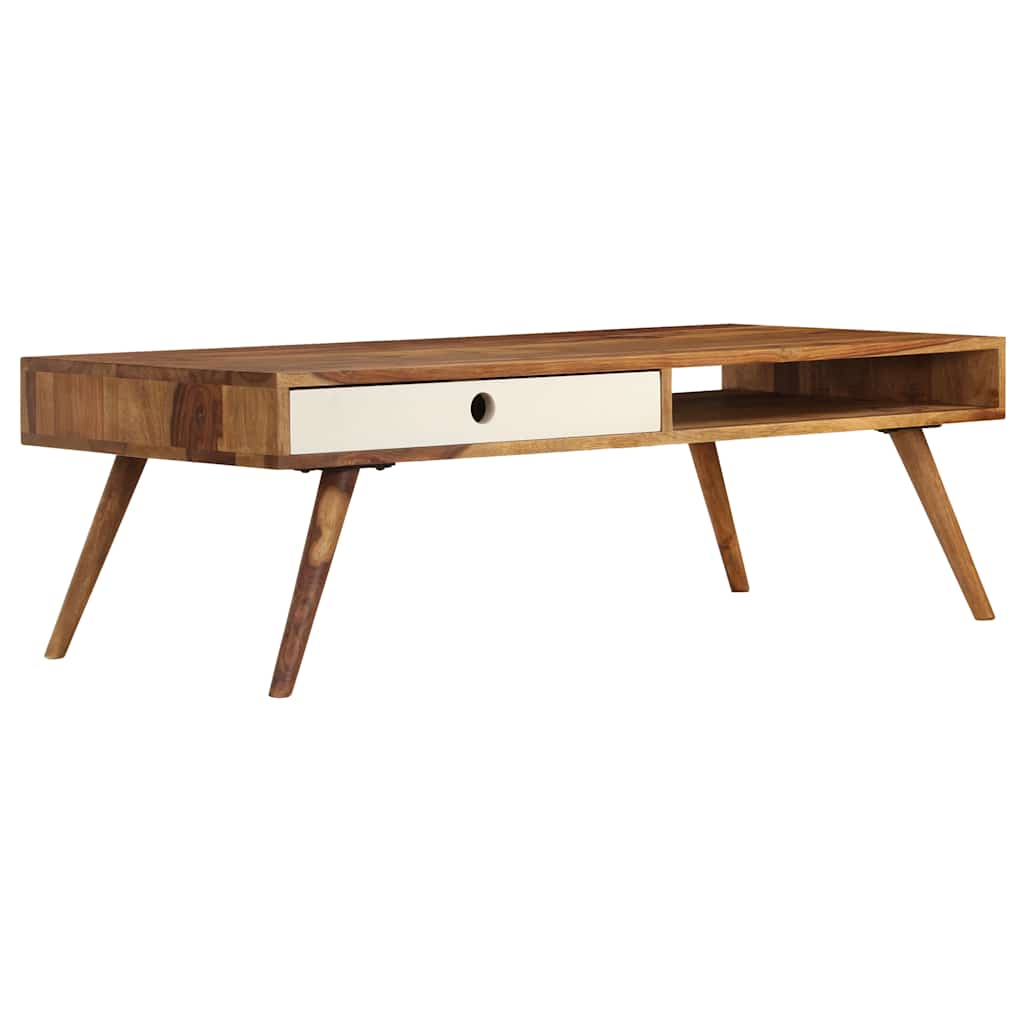Vidaxl salontafel 110x50x35 cm massief acaciahout