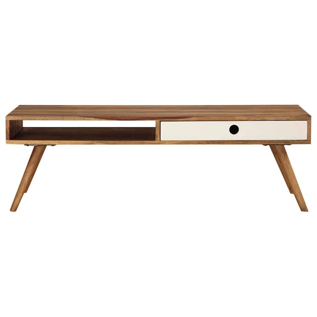 Vidaxl salontafel 110x50x35 cm massief acaciahout