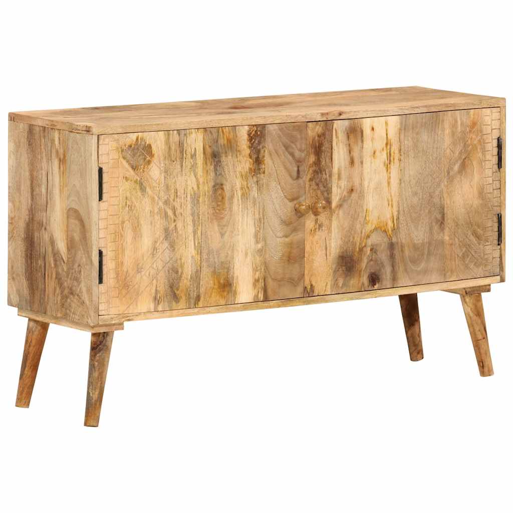 Vidaxl dressoir 110x30x60 cm massief mangohout