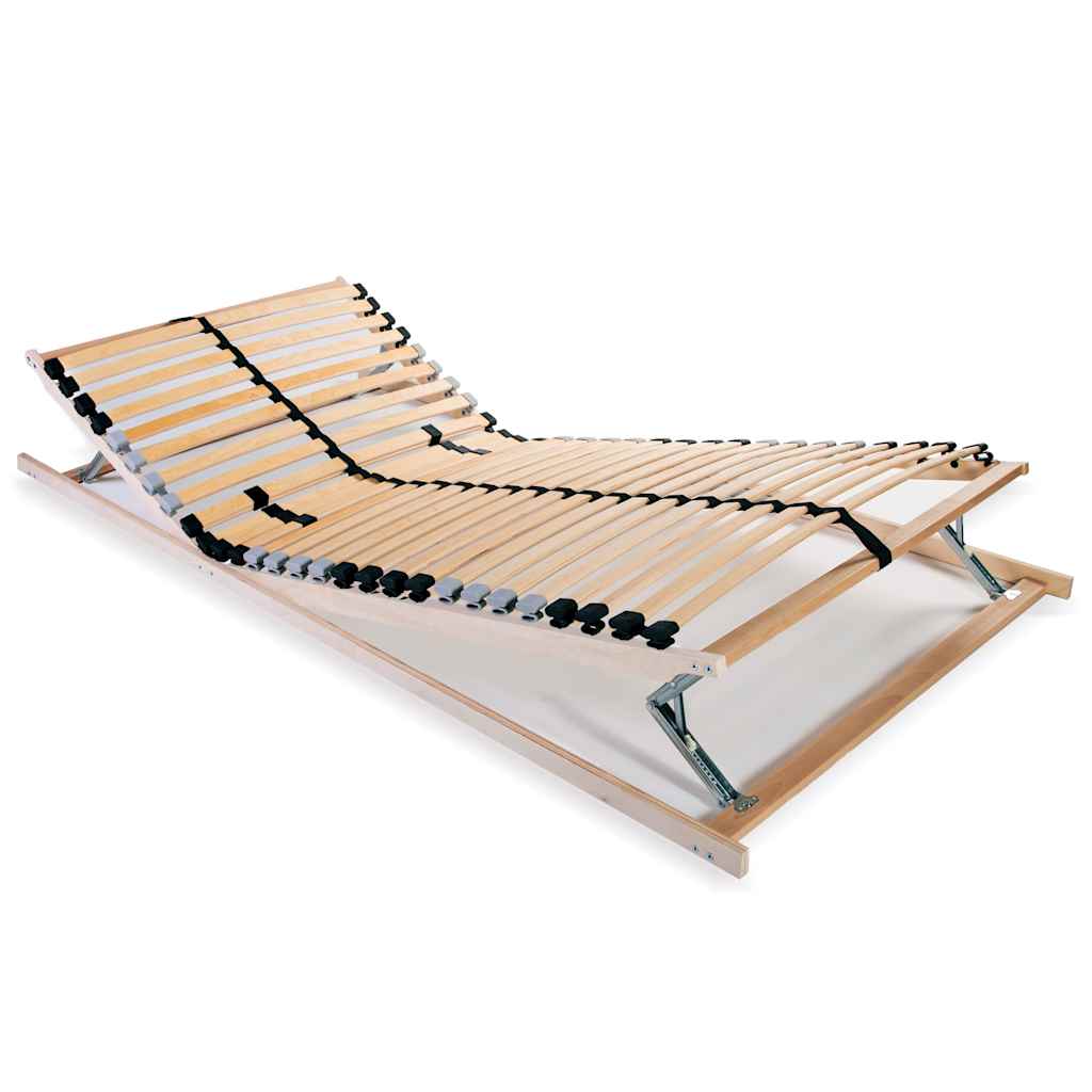 Vidaxl lattenbodem met 28 latten 7 zones 80x200 cm