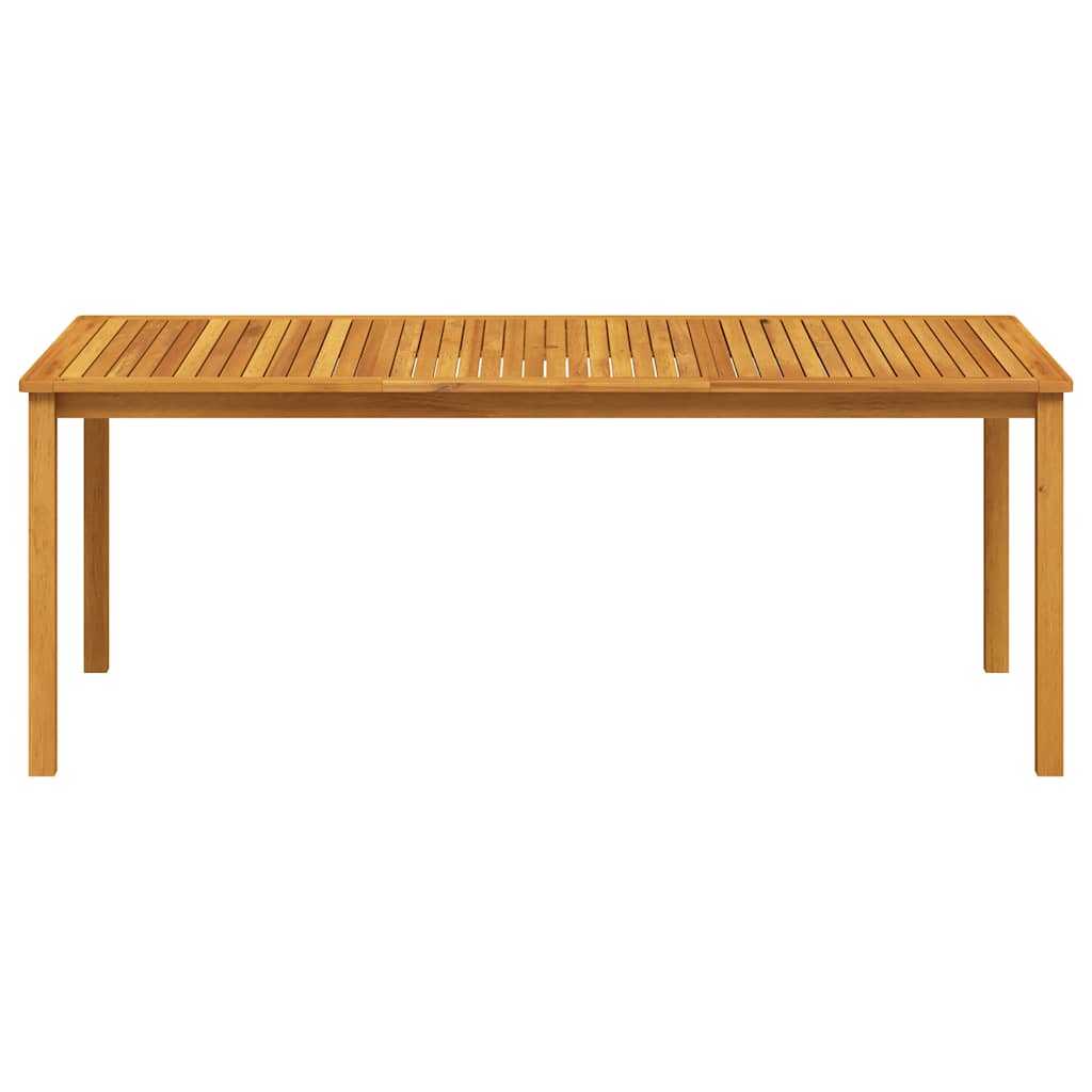 Vidaxl tuintafel 200x100x74 cm massief acaciahout
