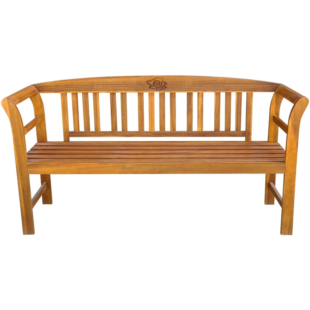 Vidaxl tuinbank 157 cm massief acaciahout