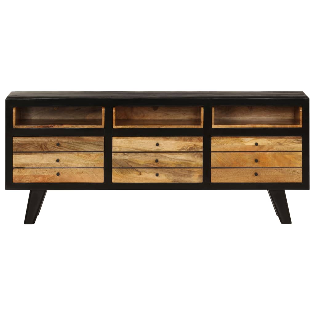 Vidaxl tv-meubel 120x30x50 cm massief mangohout