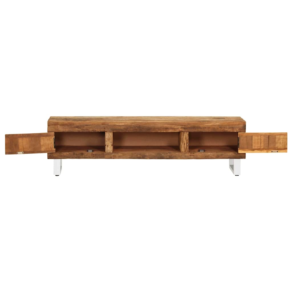 Vidaxl tv-meubel 140x30x40 cm massief gerecycled hout