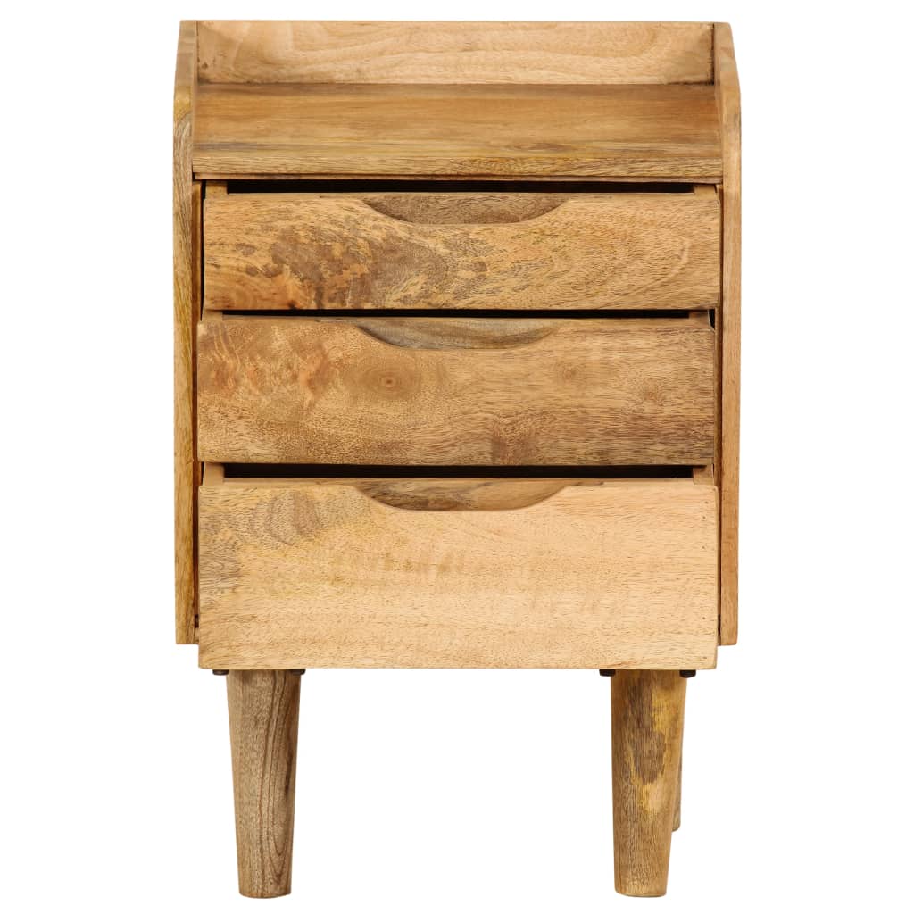 Vidaxl nachtkastje 40x30x59,5 cm massief mangohout