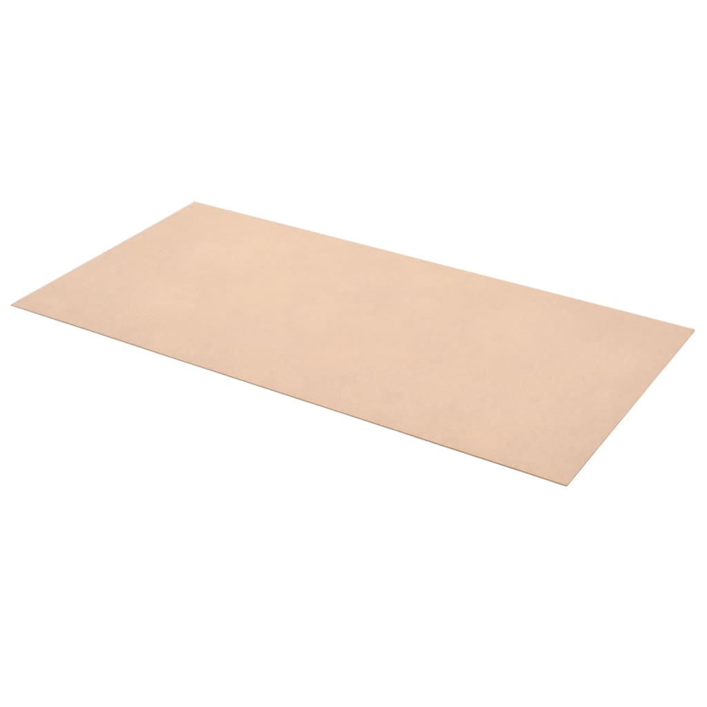 VIDAXL MDF -Platten rechteckig 120 x 60 cm 2,5 mm 10 STs