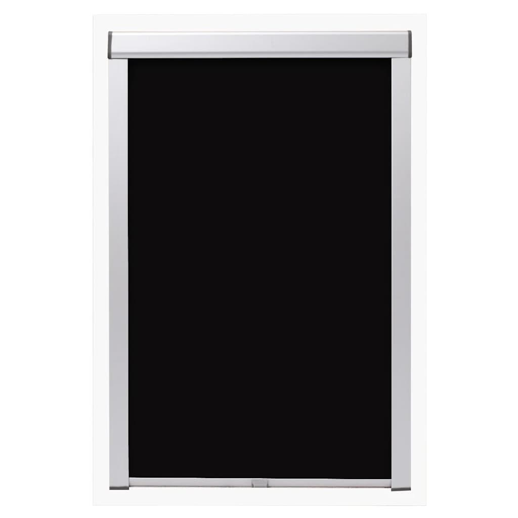 Vidaxl Roller Blind Damming Black Mk08