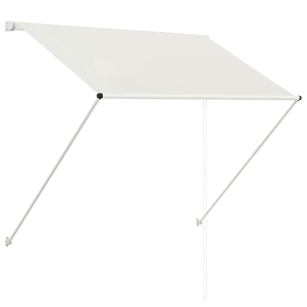 Vidaxl Luifel erstreckt sich 150 x 150 cm Creme
