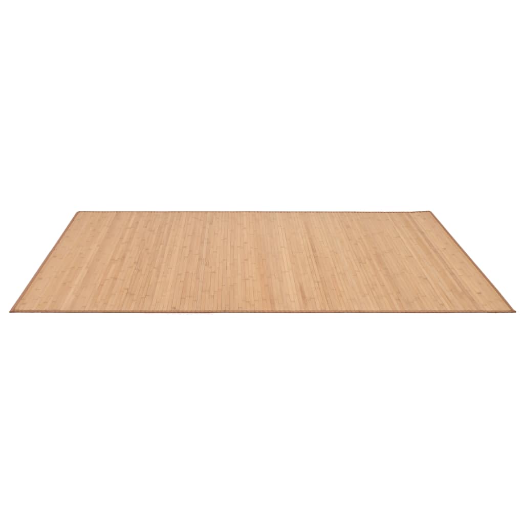 Vidaxl Teppich 150x200 cm Bambusbraun