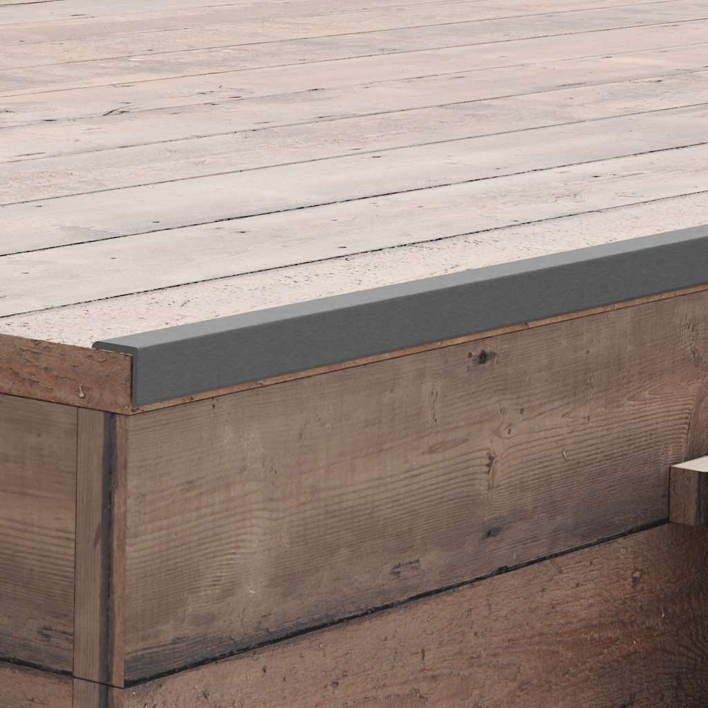 VIDAXL Terrassenecke Skirtenbretter 5 PCs 170 cm HKC Grau