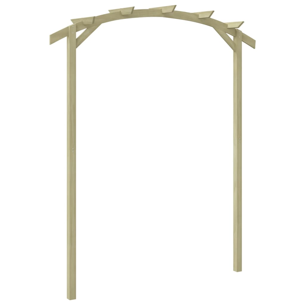 Vidaxl Pergola 180x210 x 40 cm Geïmpregneerd Grenenhout
