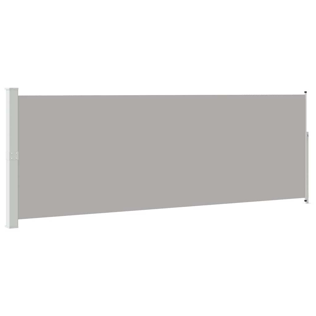 VidaXL Windshield Extendable 160x500 cm Gray