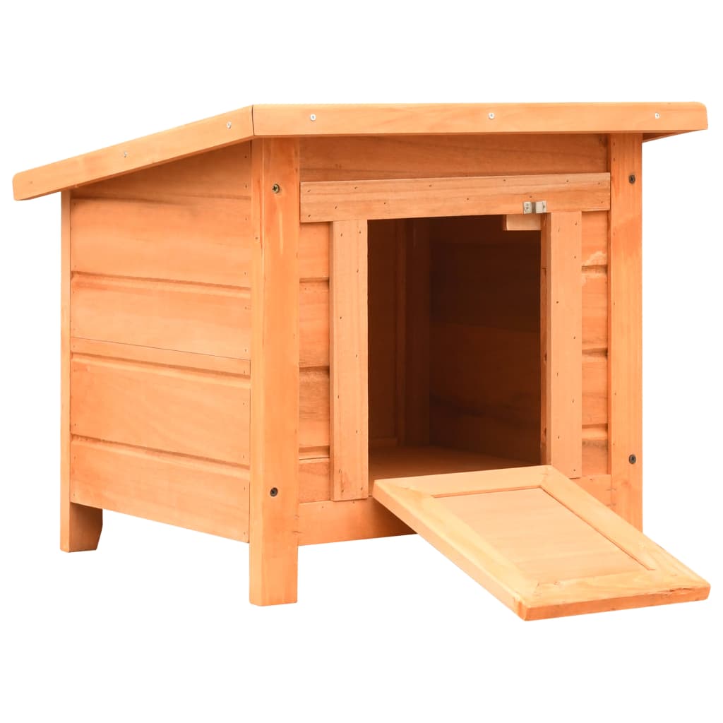 Vidaxl Kattenhuis 50 x 46 x 43,5 cm Festkiefer und Pinewood