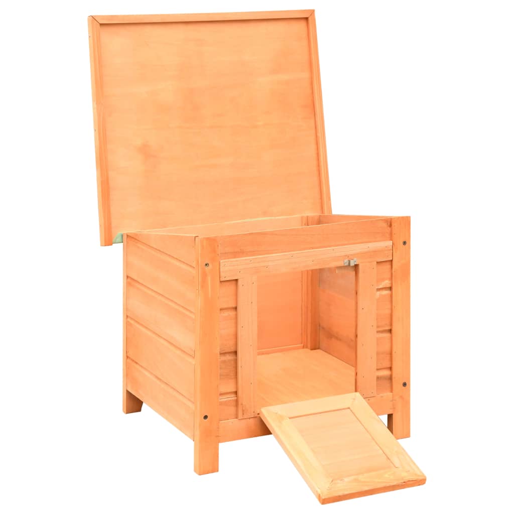 Vidaxl Kattenhuis 50 x 46 x 43,5 cm Festkiefer und Pinewood