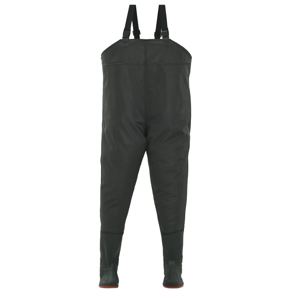 Vidaxl Waadbroek mit Stiefel Größe 44 Grün