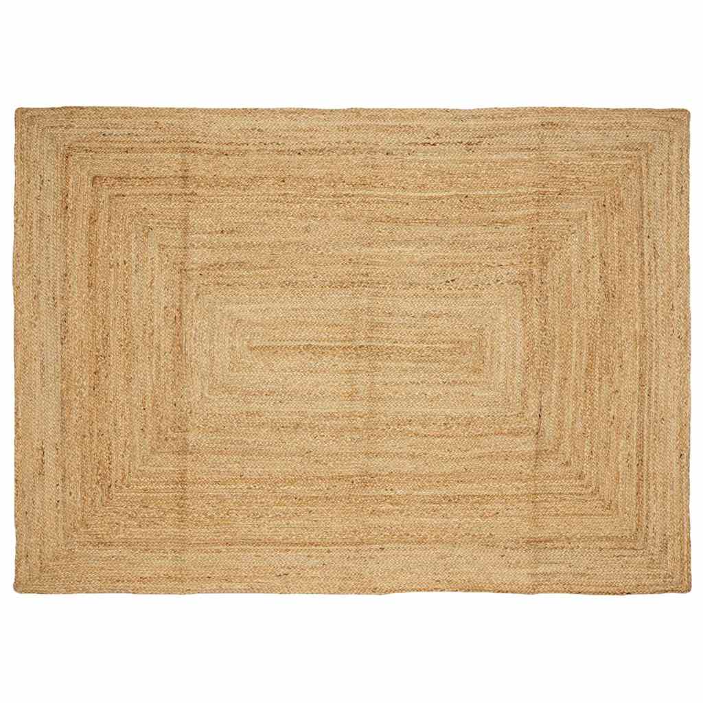 Vidaxl Teppich handgefertigt 160x230 cm Jute Natural