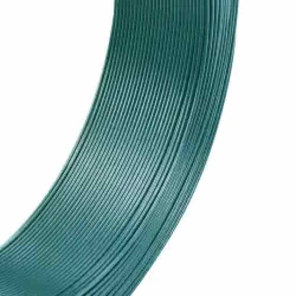 Vidaxl Hekbind -Gewinde 250 m 1,6 2,5 mm Stahl schwarzgrün