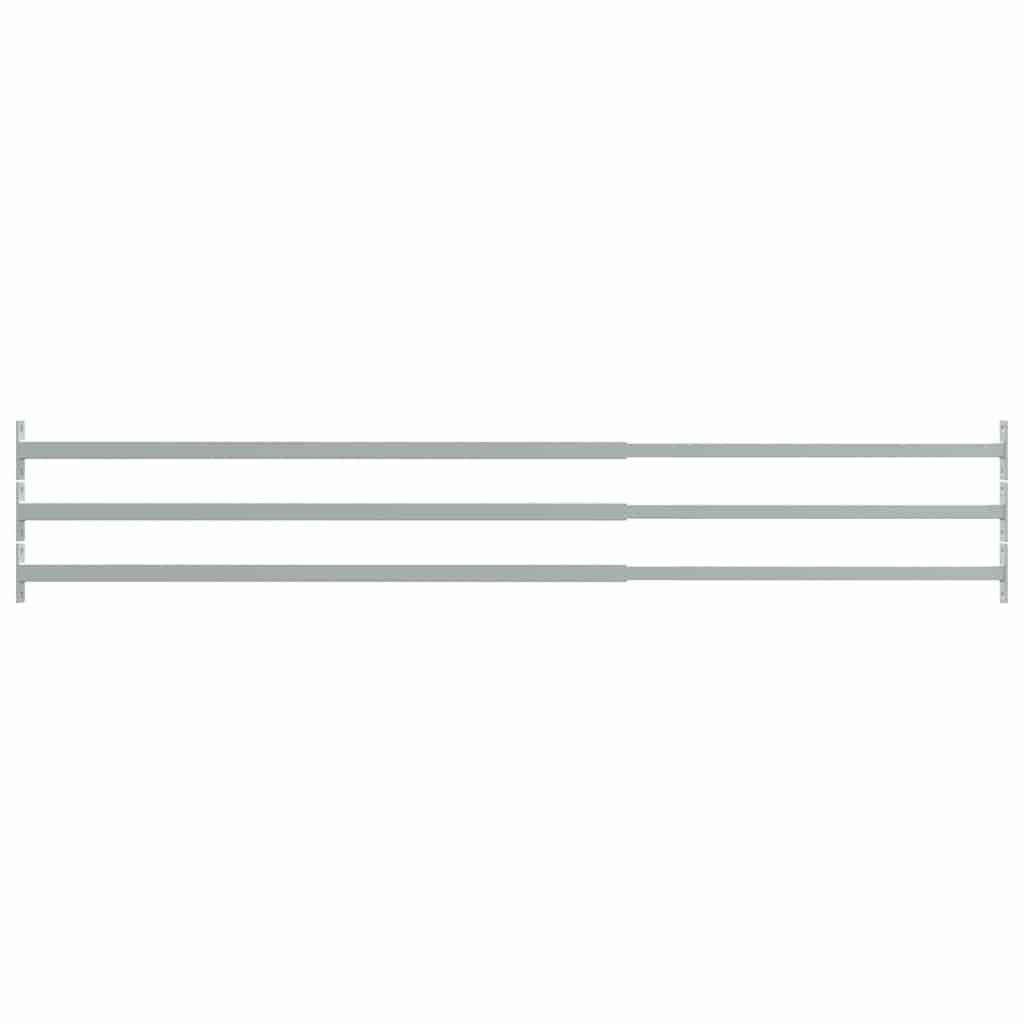 VIDAXL BARRIèresangen einstellbar 3 Stcs 710-1200 mm