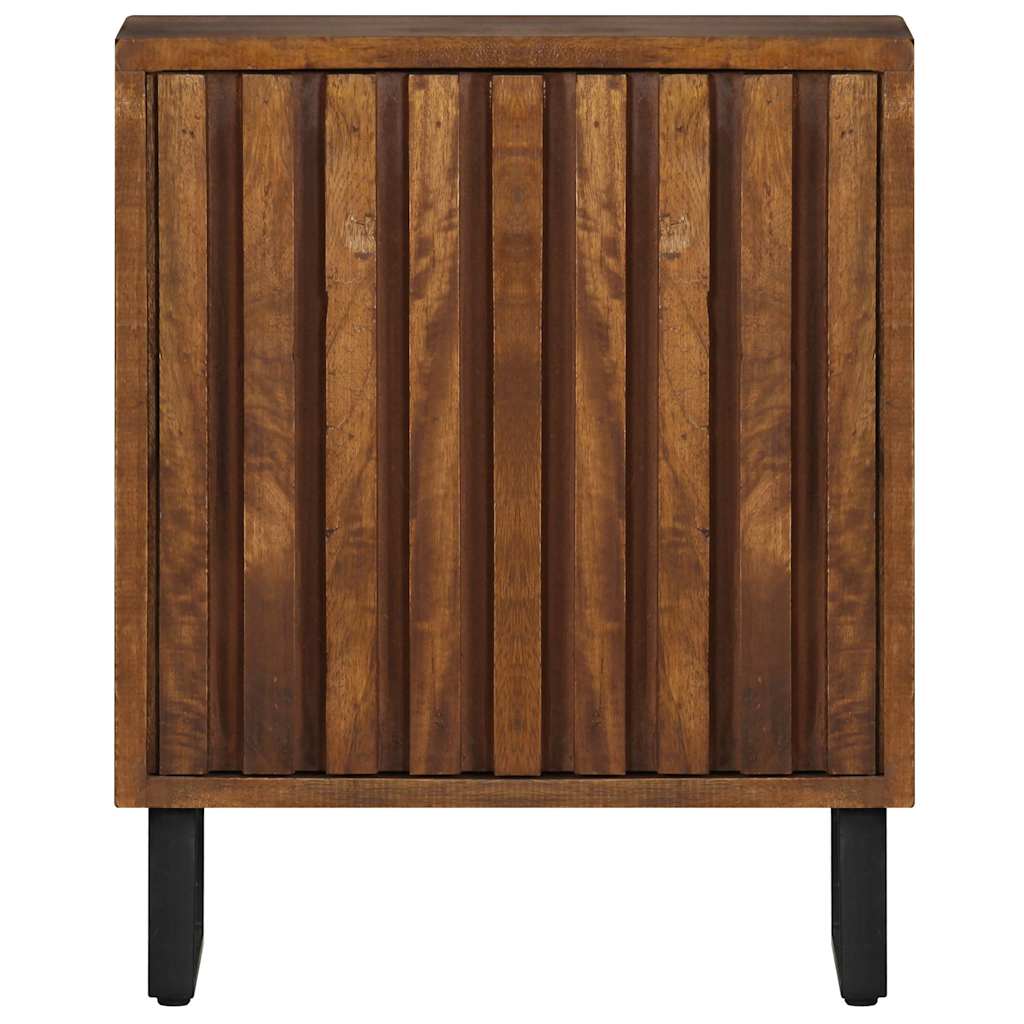 Vidaxl nachtkastje 40x30x50 cm massief mangohout