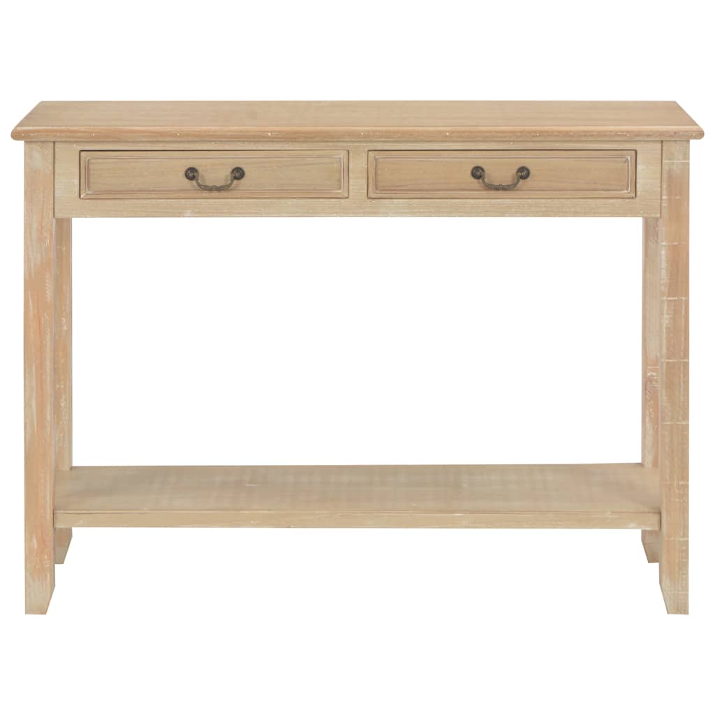 Vidaxl wandtafel 110x35x80 cm hout