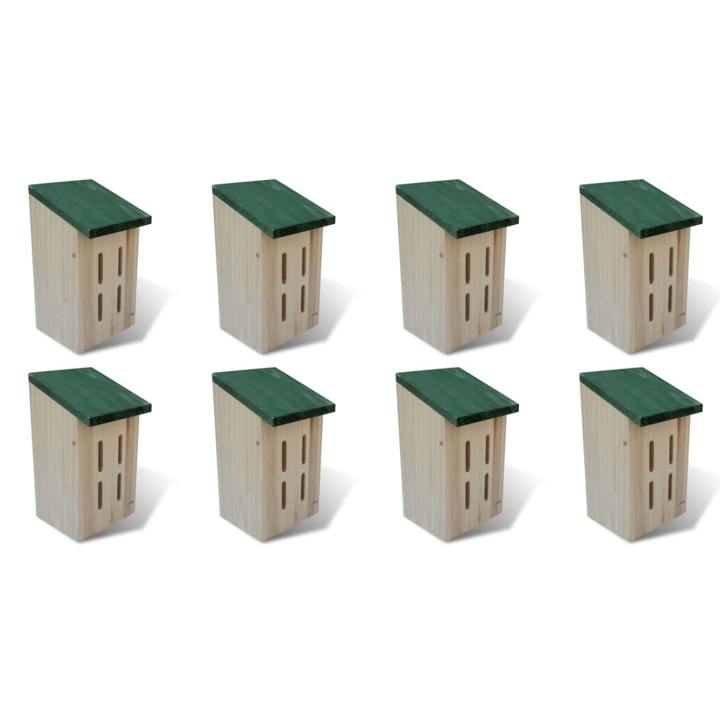 Vidaxl Schmetterlingsschränke 8 St 14x15x22 cm Holz