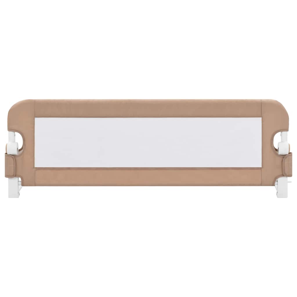 VIDAXL -BET -Diagramm Kleinkind 120 x 42 cm Polyester Taupe