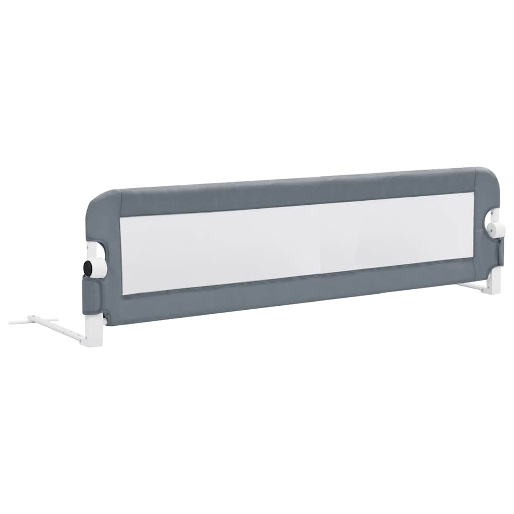VIDAXL -BED -Diagramm Kleinkind 120 x 42 cm Polyestergrau