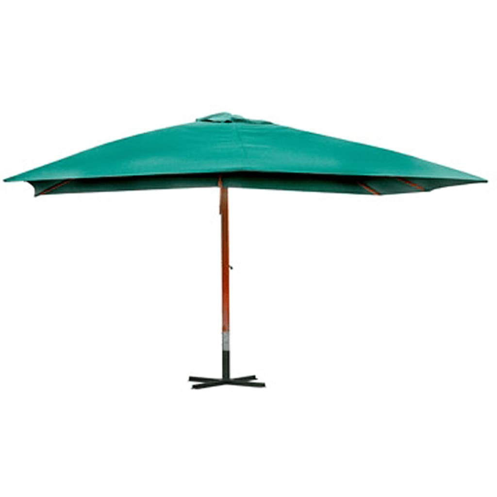 Vidaxl schwimmend Parasol Melia 300x400 cm Grün